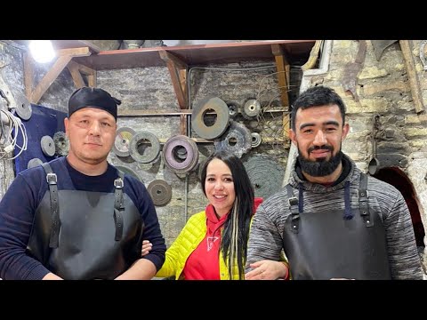 Видео: Узбекистан! Бухара! Зелёный рынок! Кузнецы- братья Камаловы ! Домовенок !