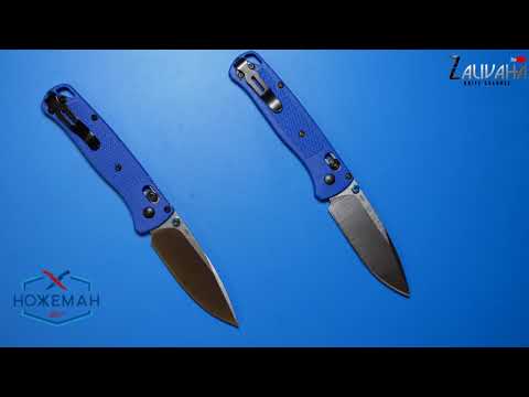 Видео: Benchmade Bugout реплика против оригинала