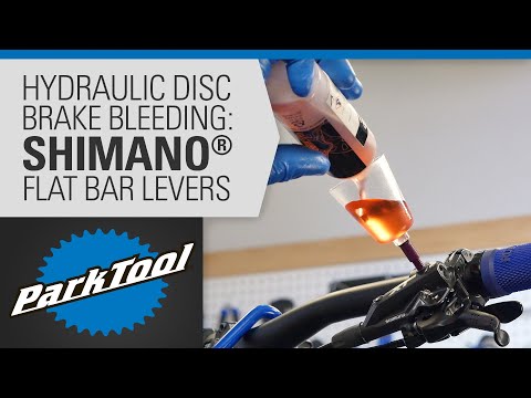 Видео: Как прокачать гидравлические тормоза — рычаги Shimano® Flat Bar