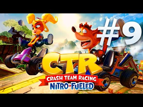 Видео: Прохождение Crash Team Racing Nitro-Fueled (XONE) #9 – Gem Stone Valley Area [Red, Green, Blue]