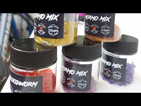 Видео: MORMO MIX для ловли на мормышку и наноджиг. Проба, мнение.