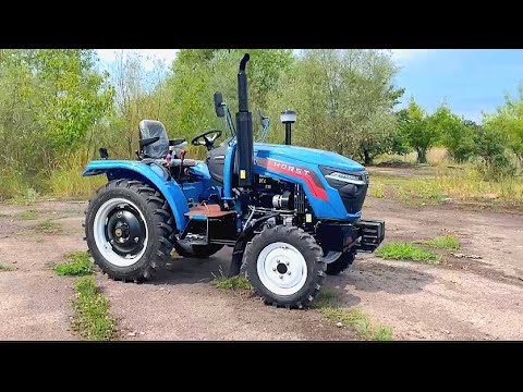 Видео: Дешеве рішення замість мототрактора для себе в село - трактор Хорст 244 