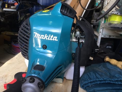 Видео: Обзор без кипятка !!!Бензотриммер ,,Makita EM2600U,, !