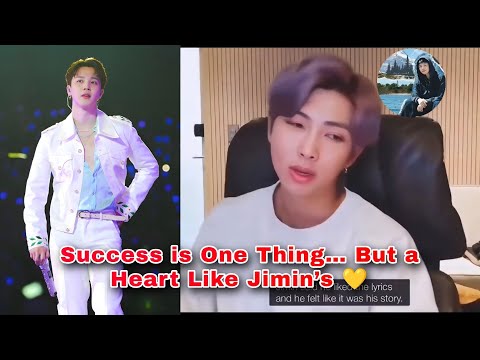 Видео: Слова Чимина взорвали Интернет… и вот почему все говорят о его доброте!