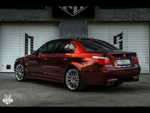 Видео: Тест Драйв от Давидыча BMW M5 E60 (Тень)