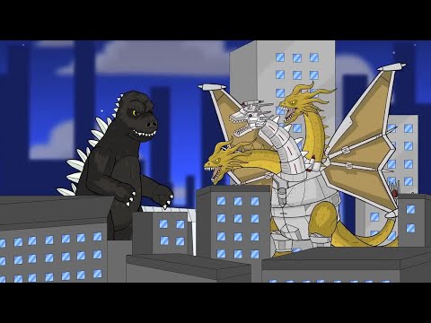 Видео: L.Hugueny - GODZILLA VS KING GHIDORAH (с переводом)