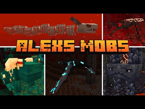 Видео: ALEX'S MOBS 1.16.5 #7 - ИСКАЖЕННАЯ ЖАБА, СТРАДДЛЕР И ДРУГИЕ!