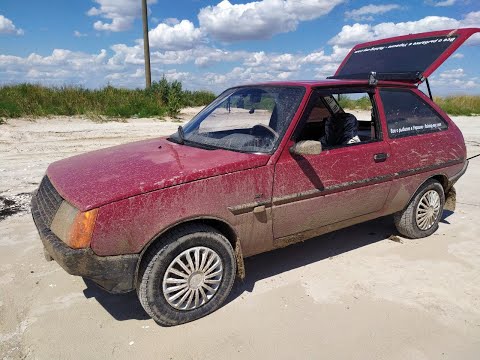 Видео: Таврия по грязи
