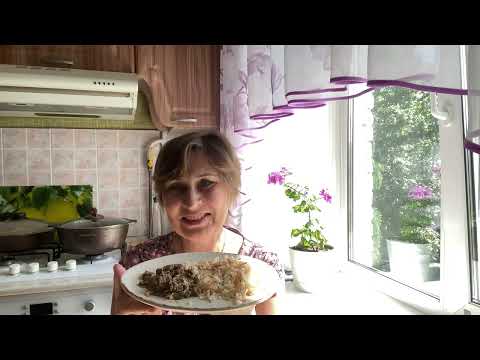 Видео: Рис по-турецки и вкусная куриная печень. Всё вкусно, просто и быстро.