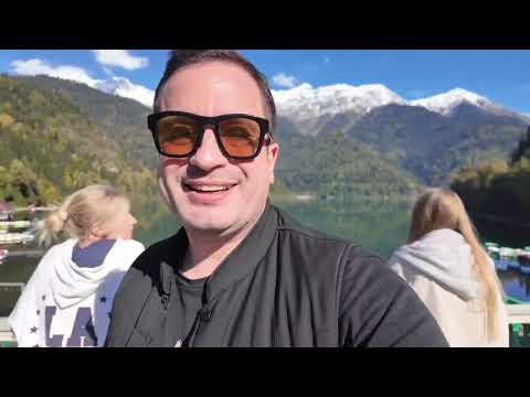 Видео: Делюсь впечатлениями о показываю озеро Рица. + случайно попали на Абхазскую свадьбы.