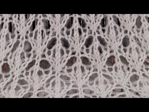 Видео: Перенос ажурных схем для ручного вязания на Тойоту