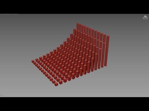 Видео: Массивы в 3Ds Max | Скрипт Clon и модификатор Path Deform.