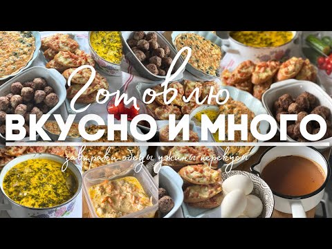 Видео: НАГОТОВИЛА НА НЕСКОЛЬКО ДНЕЙ. КАК ГОТОВИТЬ БЫСТРО?
