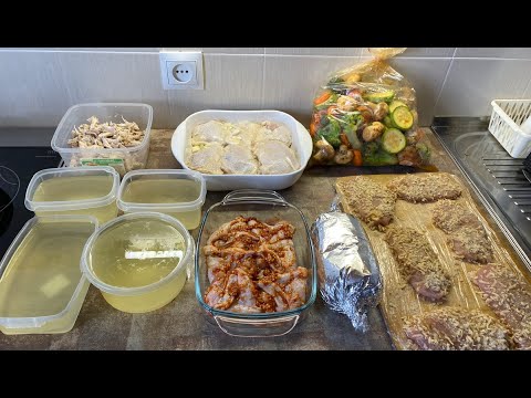Видео: Заготовка Блюд из 3 КУРИЦ! Вкусно Быстро Полезно! ПП еда рецепты