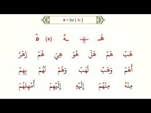 Видео: Уау, һә әріптері