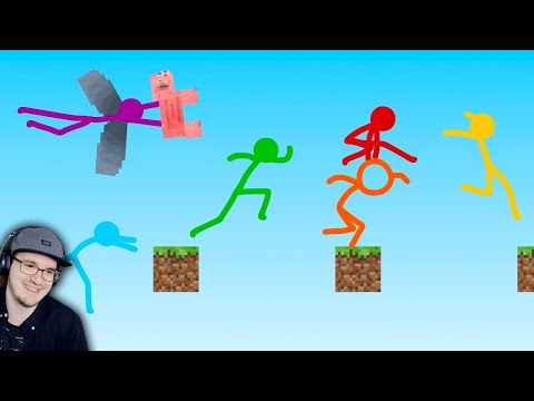 Видео: Анимация vs. МАЙНКРАФТ ► ПАРКУР - Ep 22 ( Animation vs. Minecraft ) Parkourh | Реакция