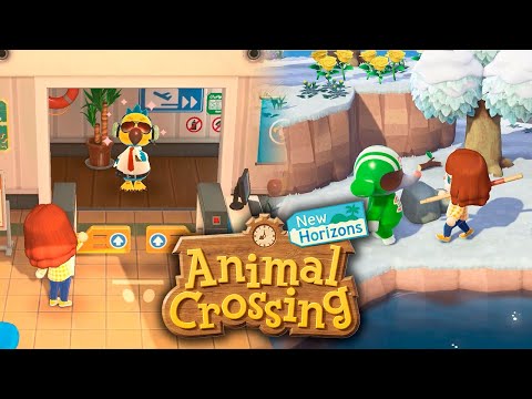 Видео: Animal Crossing | Летим на соседний остров! | Прохождение №5