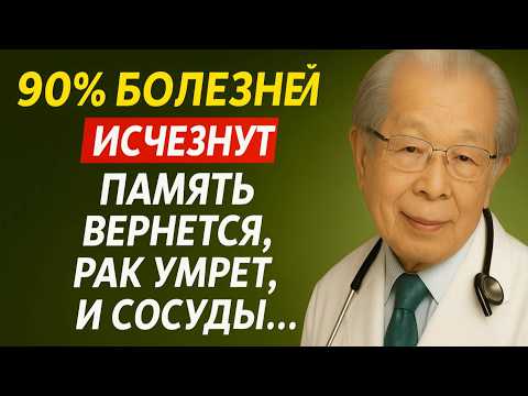 Видео: САМЫЙ СТАРЫЙ ДОКТОР из ЯПОНИИ: ПРОСТО ЕШЬТЕ ЭТО КАЖДЫЙ ДЕНЬ, И ВЫ ПРОЖИВЁТЕ ДО 100 ЛЕТ