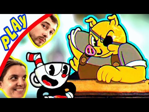 Видео: БолтушкА и ПРоХоДиМеЦ Против БРАТЬЕВ Лягушат! #266 - игра Капхед