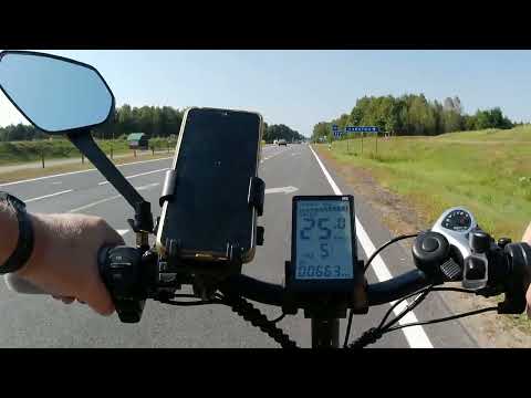 Видео: Путешествие на электровелосипеде WENBOX F11 PRO