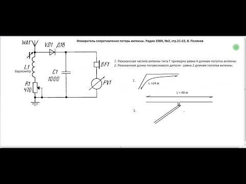 Видео: Измерение сопротивления заземления.  Немного о СВ.