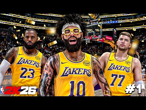 Видео: *НОВОЕ* СОЗДАНИЕ ЦЕНТРАЛЬНОЙ БАСКЕТБОЛКИ 7’4 | NBA 2K26 MyCareer #1