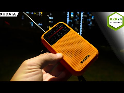 Видео: Радиоприемник XHDATA D-220 Полный обзор, мини портативное радио
