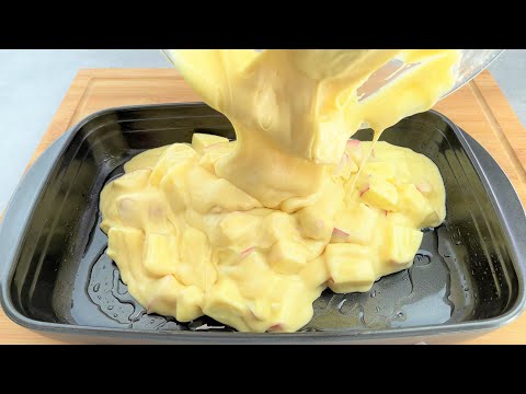 Видео: Яблочный пирог, тающий во рту! Все ищут этот рецепт! Просто и вкусно # 16