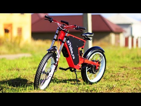 Видео: Суперлегкий электровелосипед "КИБОРГ"