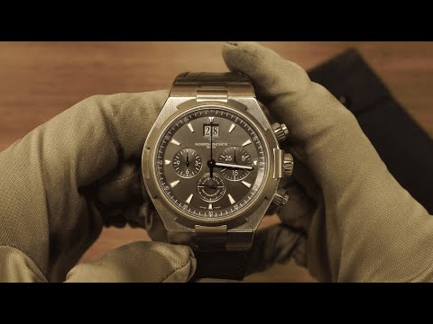 Видео: Элегантный хронограф Vacheron Constantin Overseas Chronograph 49150/000W-9501. Обзор часов.