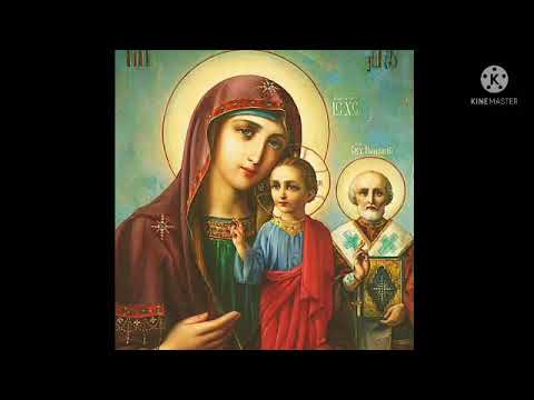 Видео: Акафист Пресвятой Богородице перед иконой Оковецкая (Ржевская) или "Прозрение Очес" 24.07