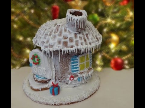 Видео: Круглый пряничный домик