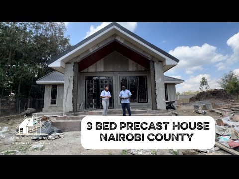 Видео: Экскурсия по сборному дому «Карен» с тремя спальнями | Ход работ.