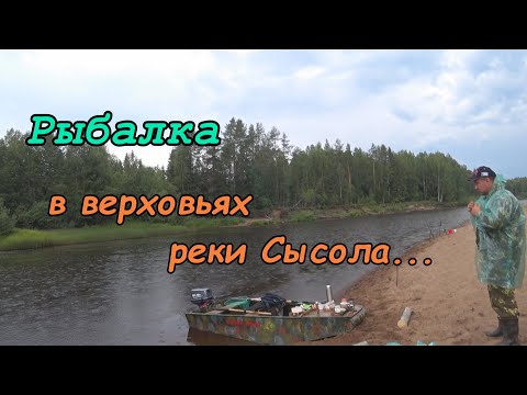 Видео: Рыбалка в верховьях реки Сысола. Лодочный мотор Sea Pro 9.8 New копия Tohatsu 9.8