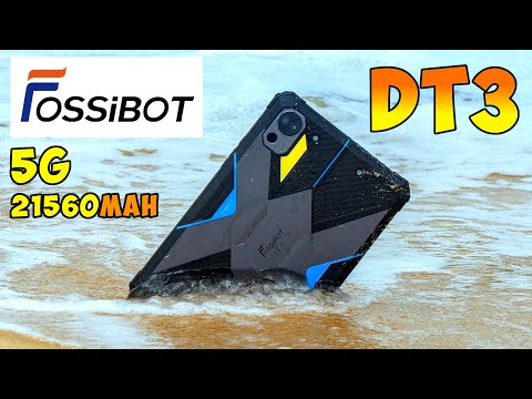 Видео: МОЩНЫЙ ЗАЩИЩЕННЫЙ ПЛАНШЕТ Fossibot DT3 👉 21560mAh, 66W, 5G+WiFi 6, OTG/FM, IP68/IP69K/MIL-STD-810H
