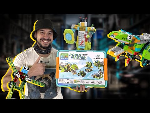 Видео: ПАПА РОБ - РОБОТ МАСТЕР! РАСПАКОВКА КОНСТРУКТОРА MAKERZOID ROBOT MASTER! УСТРОЙ БИТВУ ИЗ 200 РОБОТОВ