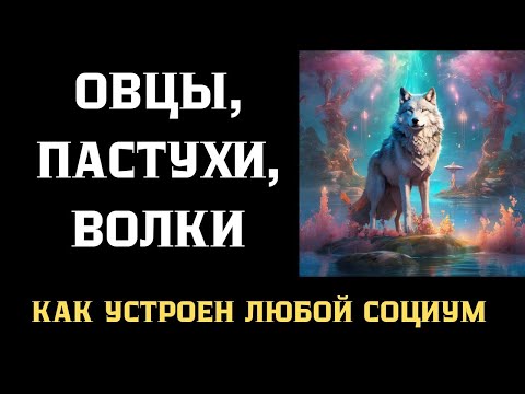 Видео: Овцы, пастухи и волки: как устроен любой социум без прикрас