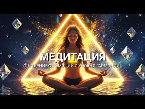 Видео: Медитация: Очищение от эмоций 0 уровня гармонии