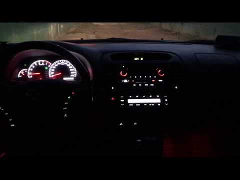 Видео: Обзорное видео по всяческим подсветкам в Тойота Камри XV30 (ACV30L)