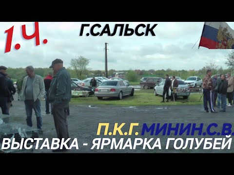 Видео: 1.ч. Голуби // Выставка _ ярмарка // Г. Сальск. Ростовская. обл. 29.04. 2023.г. 🎥🕊️🇷🇺