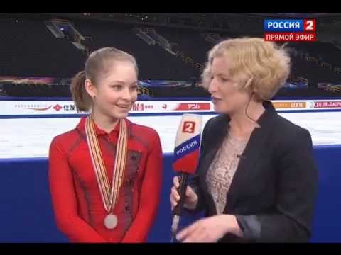 Видео: Юлия ЛИПНИЦКАЯ | 2014-03-29 | Япония | Интервью после Награждения | LIVE