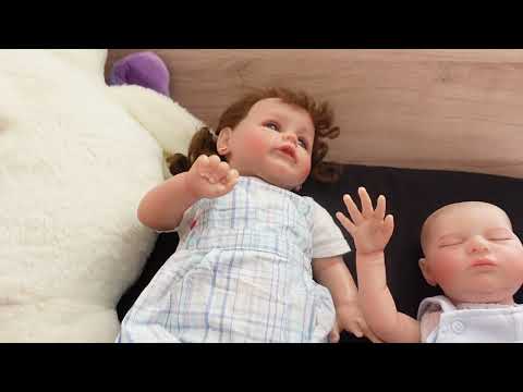Видео: утро с 2 реборнами🌷/хлоя принимает солнечные ванны/нестардатный завтрак мии!/07.03/role play/
