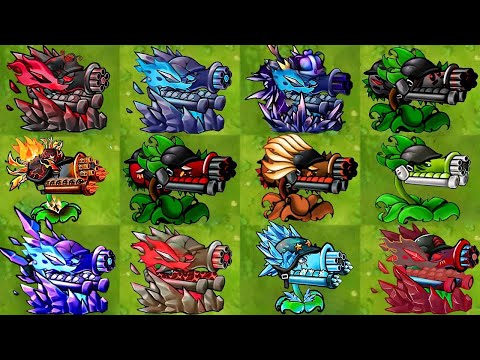 Видео: PVZ Fusion 2.6 Challenge!! All BIG GATLING PEA Plants Fusion vs Zombies - Кто победит?