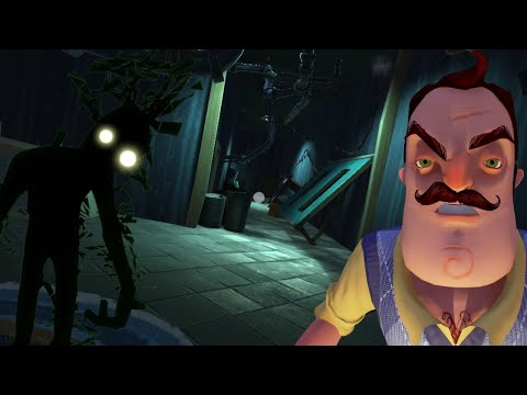 Видео: СБЕЖАЛИ ОТ СОСЕДА В 3 АКТЕ!!! СОСЕД СТАЛ БОЛЬШИМ!!! Hello Neighbor 3 АКТ!!!