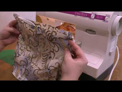 Видео: Вшиваем подкладку из ткани в валяную сумку. Мастер-класс Ермолаевой Екатерины