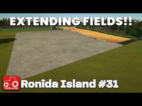 Видео: РАСШИРЕНИЕ ПОЛЯ И ИЗГОТОВЛЕНИЕ СИЛОСА!! Остров Ронида FS25 Таймлапс Farming Simulator 25 Эпизод 31