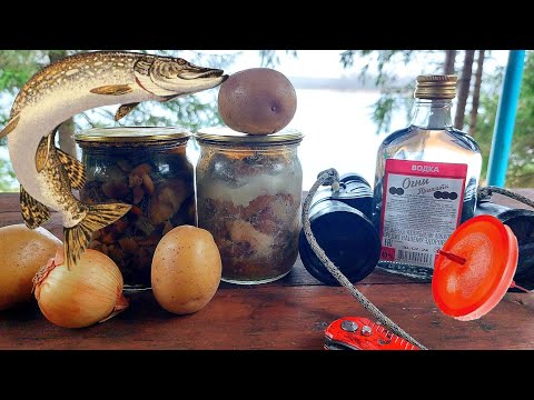 Видео: Бульба с домашней тушёнкой и грибочками 😍 неожиданный эффект по щуке на кружки