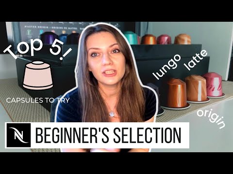 Видео: 5 лучших капсул Nespresso для начинающих | 💜 Alle's Nespresso Selection