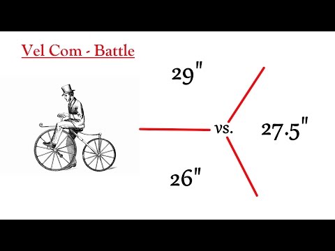 Видео: Стандарт колес 26" / 27.5" / 29" - какой лучше? Vel Com - Battle