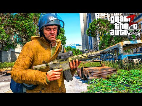 Видео: ЗОМБИ ВИРУС ЗАРАЗИЛ ВЕСЬ МИР В ГТА 5 МОДЫ! ТОЛПЫ ЗОМБИ АПОКАЛИПСИС ОБЗОР МОДА GTA 5! ГТА МОД MODS